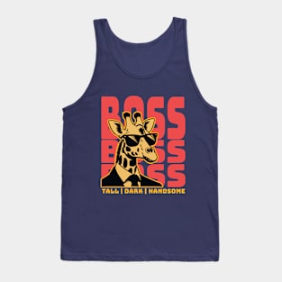 The boss Funny giraffe Tank Top